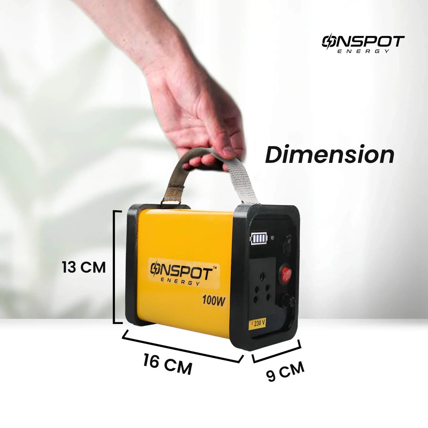 On Spot 100W Portable Power Station Made in India Portable Inverter