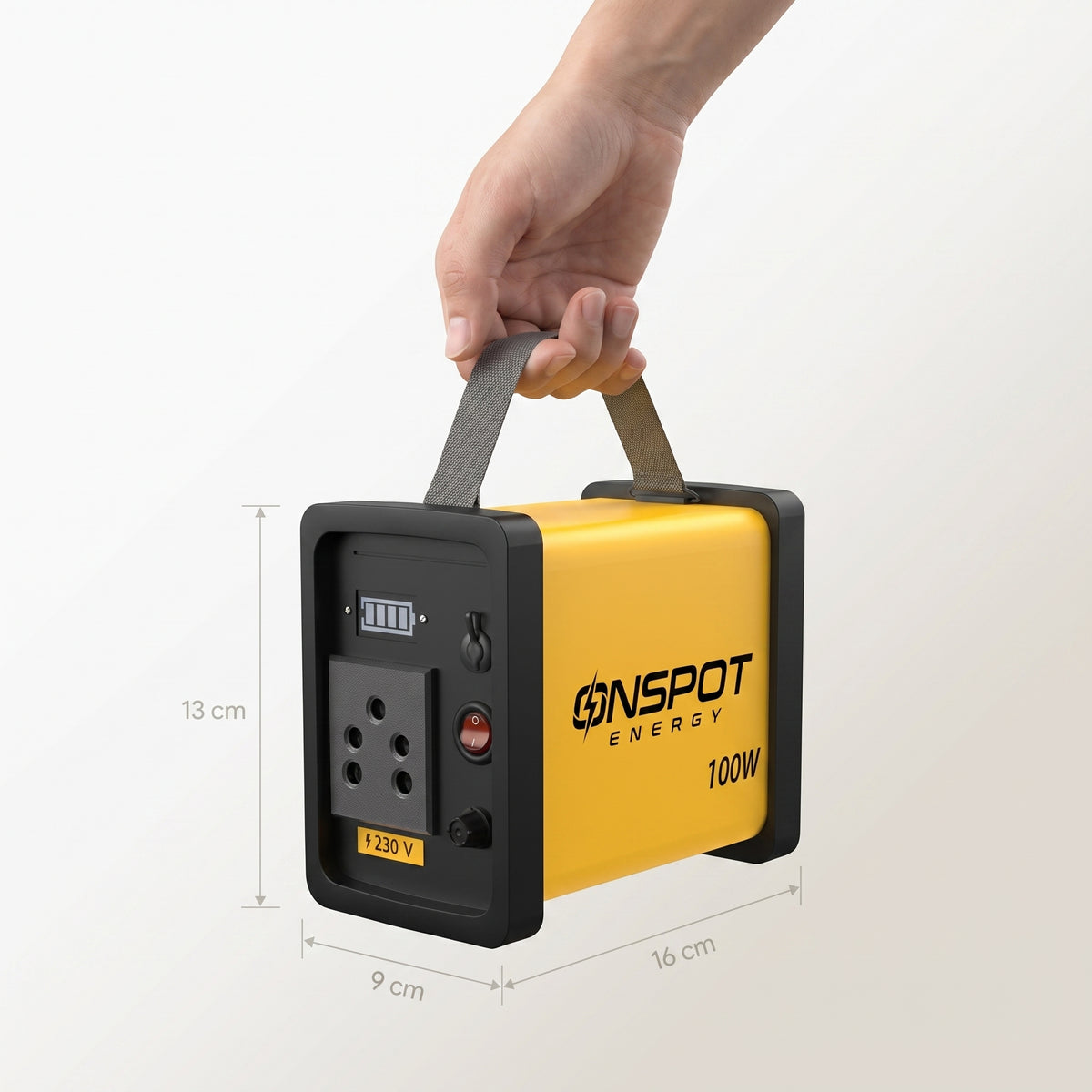 On Spot 100W Portable Power Station Made in India Portable Inverter